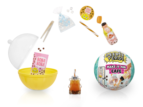 Playset Make It Mini Food Café S4 Mga 531067 MINIVERSE Assortito