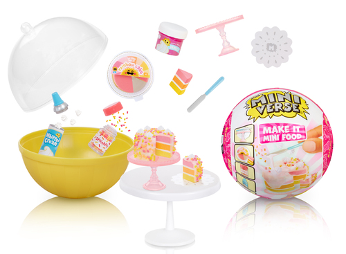 Playset Make It Mini Food Diner S3 Mga 533306 MINIVERSE Assortito