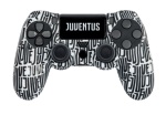 Qubick - Cover gamepad Qubick COP40003 PLAYSTATION 4 Juventus Repeat White e Bl