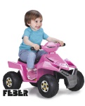 Feber - Moto elettrica Feber 800011422 RACY Quad 6V Pink