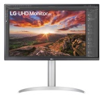 LG - Monitor Lg 27UP850K W AEU UHD Pivot Silver e White