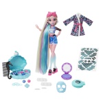 Zuru - Set bambola Mattel HKY69 MONSTER HIGH Lagoona Blue Spa Day