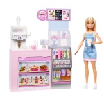 Mattel - Set bambola Mattel HXN94 BARBIE Coffe Shop
