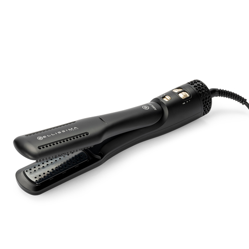 Piastra capelli Imetec 11967 BELLISSIMA Airsleek 2in1 Black Matt e Gol