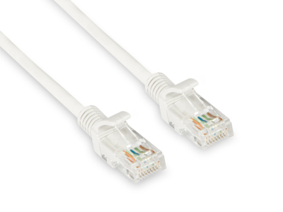 Cavo di rete Hamlet HCBL10 CT6F Patch Cable Light gray