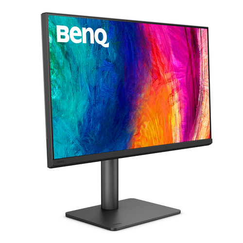 Monitor Benq 9H LNDLA TBE DESIGNER PD2706QN Pivot Black e Grey