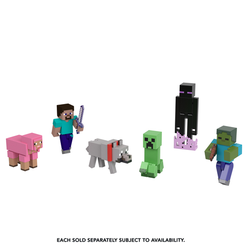 Personaggio Mattel GTP08 MINECRAFT Assortito