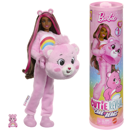 Bambola Mattel JCN94 BARBIE Cutie Reveal Care Bears Assortito