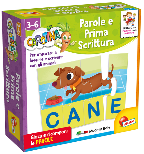 Gioco educativo Lisciani 47178 CAROTINA Quadrotte Assortito