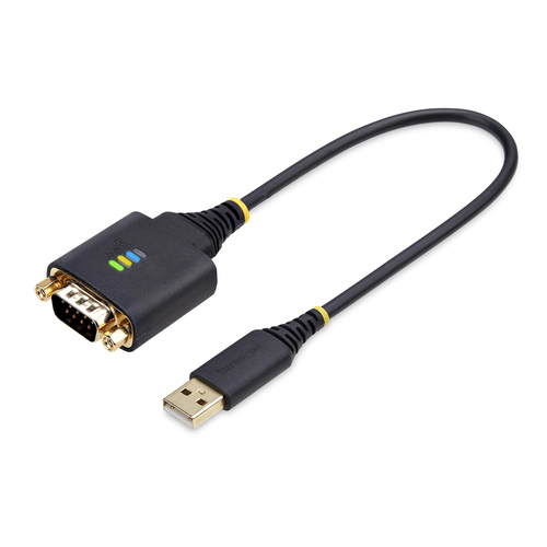 Cavo adattatore Startech.Com 1P1FFC USB SERIAL USB a Seriale Black