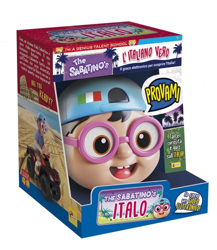 Gioco educativo Lisciani 107745 I'M A GENIUS The Sabatino's L'italiano