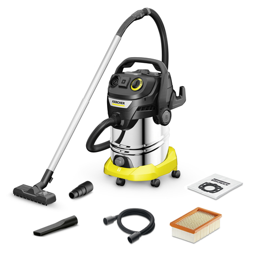 Bidone aspiratutto Karcher 1 628 486 0 KWD 6 P S V 30 8 22 T Silver e 