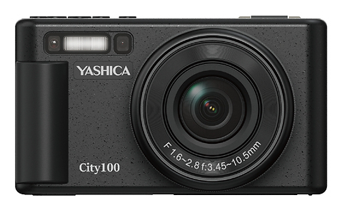 Fotocamera compatta Yashica YAS DGC100 BK CITY 100 Black