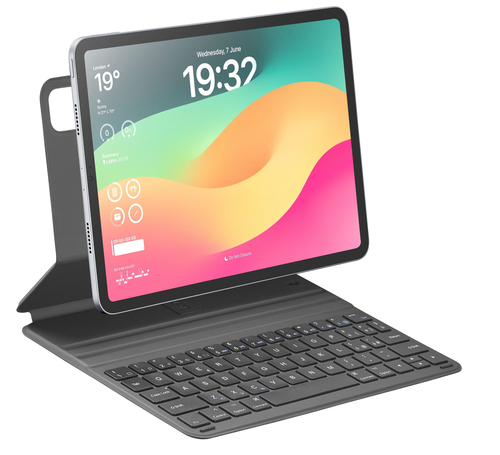 Custodia con tastiera Cellular Line KEYBOARDCASEIPADK IPAD KEYPAD CASE