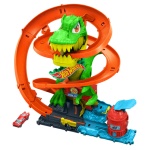 Mattel - Playset pista City T-Rex Battaglia infuocata Mattel JBM73 HOT WHEELS