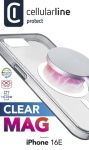 CELLULAR LINE - Cover Cellular Line CLEARMAGIPHSE4T IPHONE 16e CLEAR MAG Clear
