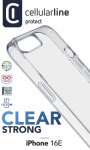 CELLULAR LINE - Cover Cellular Line CLEARDUOIPHSE4T IPHONE 16e CLEAR STRONG Clear