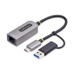 Startech.Com - Adattatore di rete Startech.Com C21GA USB ETHERNET USB 3.0 Gray