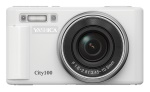 YASHICA - Fotocamera compatta Yashica YAS DGC100 WH CITY 100 White