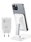 CELLULAR LINE - Caricabatterie Cellular Line CHARGESTANDKITIPH CHARGE & STAND KIT Whit