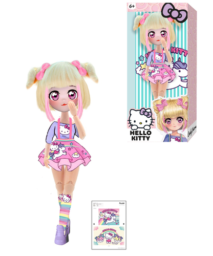 Bambola Famosa HKTF0000 HELLO KITTY Manga Doll