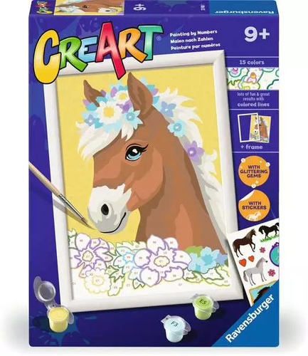 Creativo Cavallo tra I fiori Ravensburger 23980 CREART