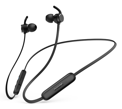 Auricolari microfono bluetooth Philips TAE1209BK 00 1000 SERIES Black