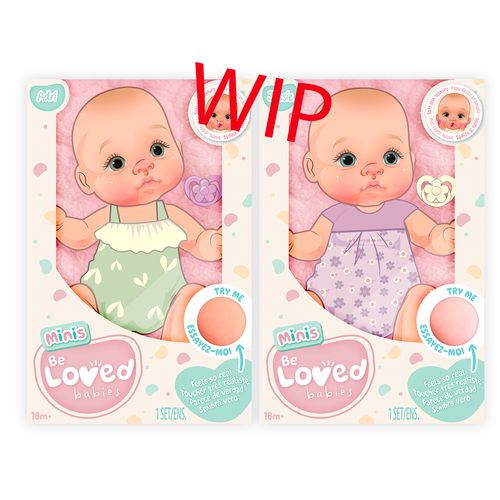 Bambola Imc Toys 927209 BE LOVED Babies Minis Assortito