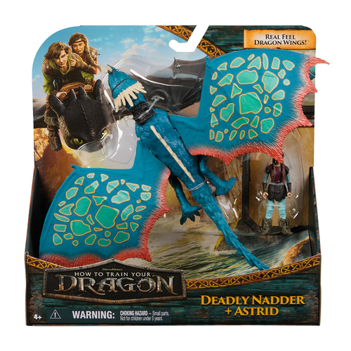 Personaggio Spin Master 6072587 DRAGONS Drago e vichingo Assortito