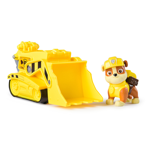 Veicolo base con Rubble PAW PATROL Spin Master 6071214 Giallo