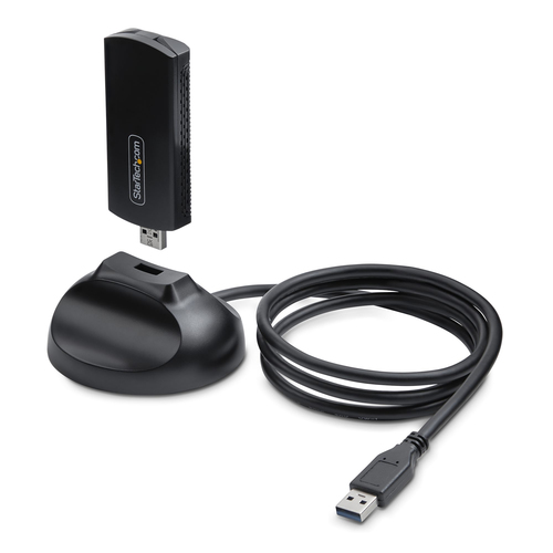 Adattatore Startech.Com AX54005A USB WIFI 6E AX5400 Black