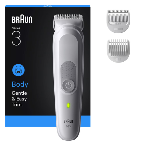 Depilatore Braun BG3530 SERIES 3 Body Groomer Silver