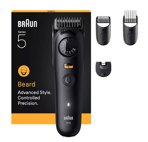 Regolabarba Braun BT5520 SERIES 5 Beard Trimmer Black