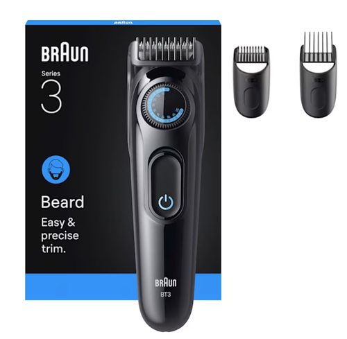 Regolabarba Braun BT3520 SERIES 3 Beard Trimmer Black