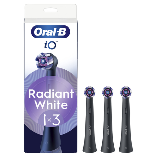 Spazzolino ricambio Oral B IO SERIES Radiant White Black