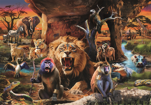 Puzzle Clementoni 31724 HIGH QUALITY COLLECTION Tribal Society