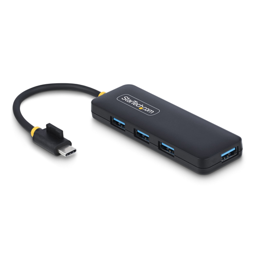 Hub USB Startech.Com H5C4A USB HUB 3.0 Black