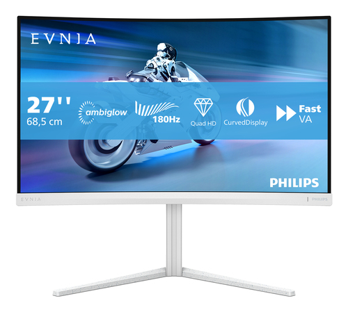 Monitor Philips 27M2C5501 00 EVNIA 5000 Curvo White