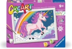 Ravensburger - Creativo Ravensburger 23977 CREART Unicorno Rosa Neon