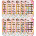 Nice - Unghie Press-on adesive removibili 12 colori Nice 40064 PINK.IT Assort