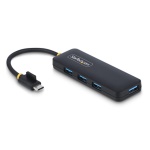 Startech.Com - Hub USB Startech.Com H5C4A USB HUB 3.0 Black