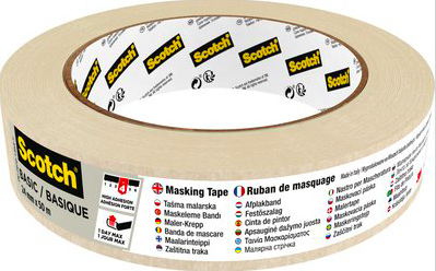 Nastro mascheratura Scotch 7100333168 3M per interni Basic Beige