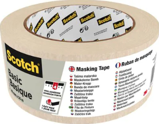Nastro mascheratura Scotch 7100334410 3M per interni Basic Beige