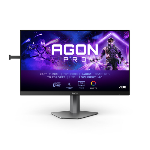 Monitor Aoc AG246FK AGON PRO Pivot Black e Gray