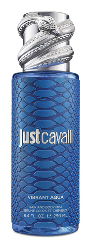 Vibrant aqua hair & body mist 250 ml Roberto Cavalli