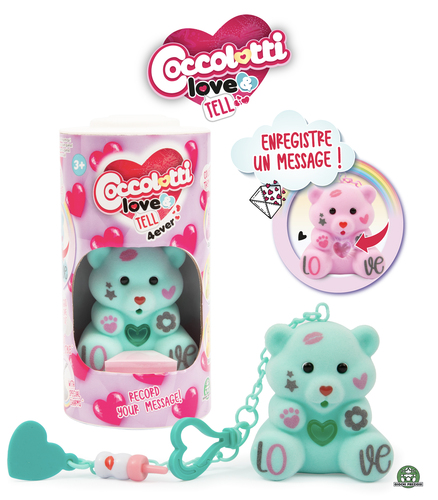 Personaggio Giochi Preziosi CCL44000 COCCOLOTTI Orsetto Love&Tell 4eve