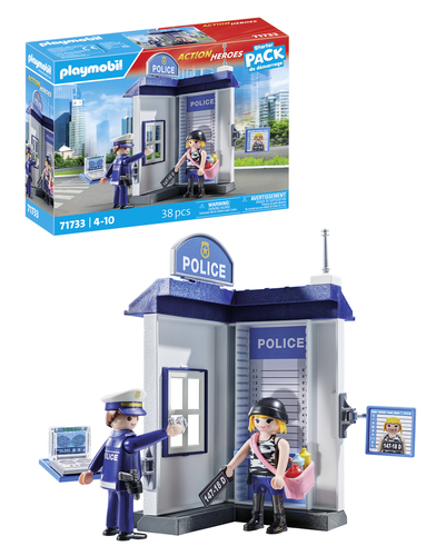 Costruzioni Playmobil 71733 ACTION HEROES Starter Pack Interrogatorio 