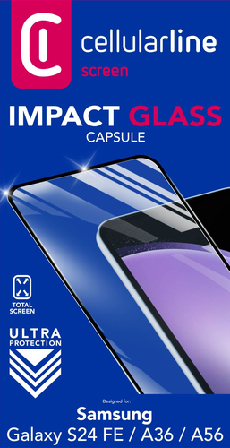 Protezione schermo Cellular Line TEMPGCABGALS24FEK GALAXY IMPACT GLASS