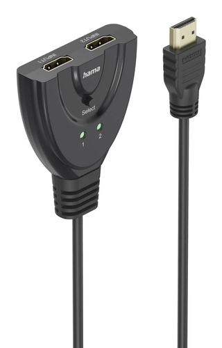 Switch HDMI Hama 00205323 2.0 4K Black