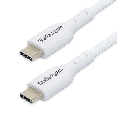Cavo USB C Startech.Com USB2CC1MNCWHE 2.0 PD 60W White